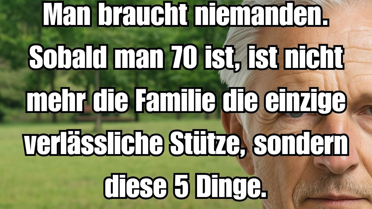 5 Dinge, auf die Senioren statt Familie setzen sollten – für mehr Gesundheit und Zufriedenheit!