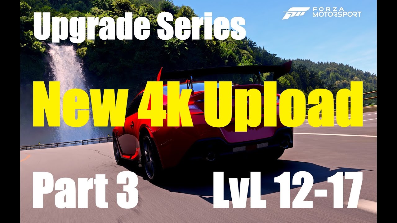New 4k Uploads!! Upgrade Series - Part 3 (LvL 12-17) - 2022 Subaru BRZ