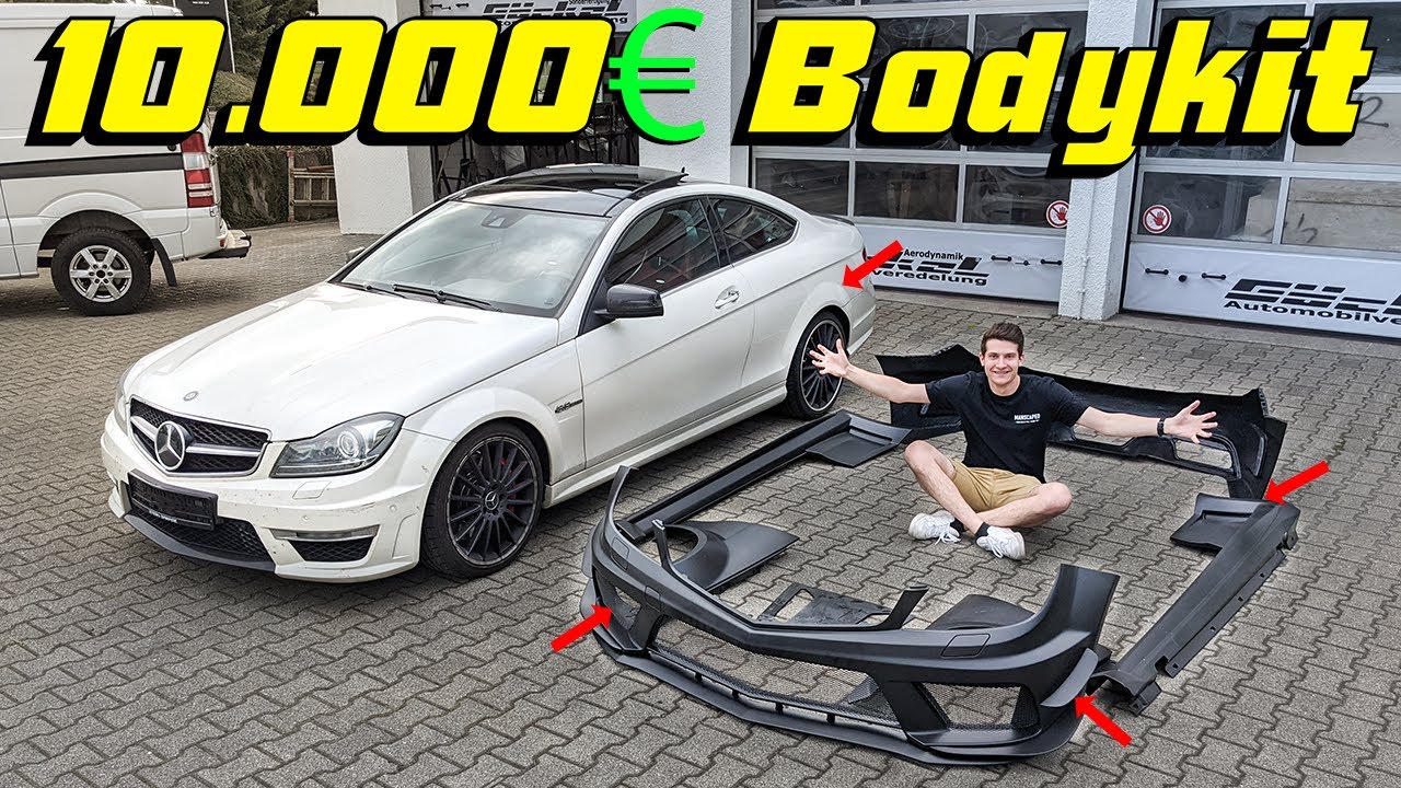 Das 10.000€ BODYKIT für meinen C63 AMG Dubai-Import mit 300.000km