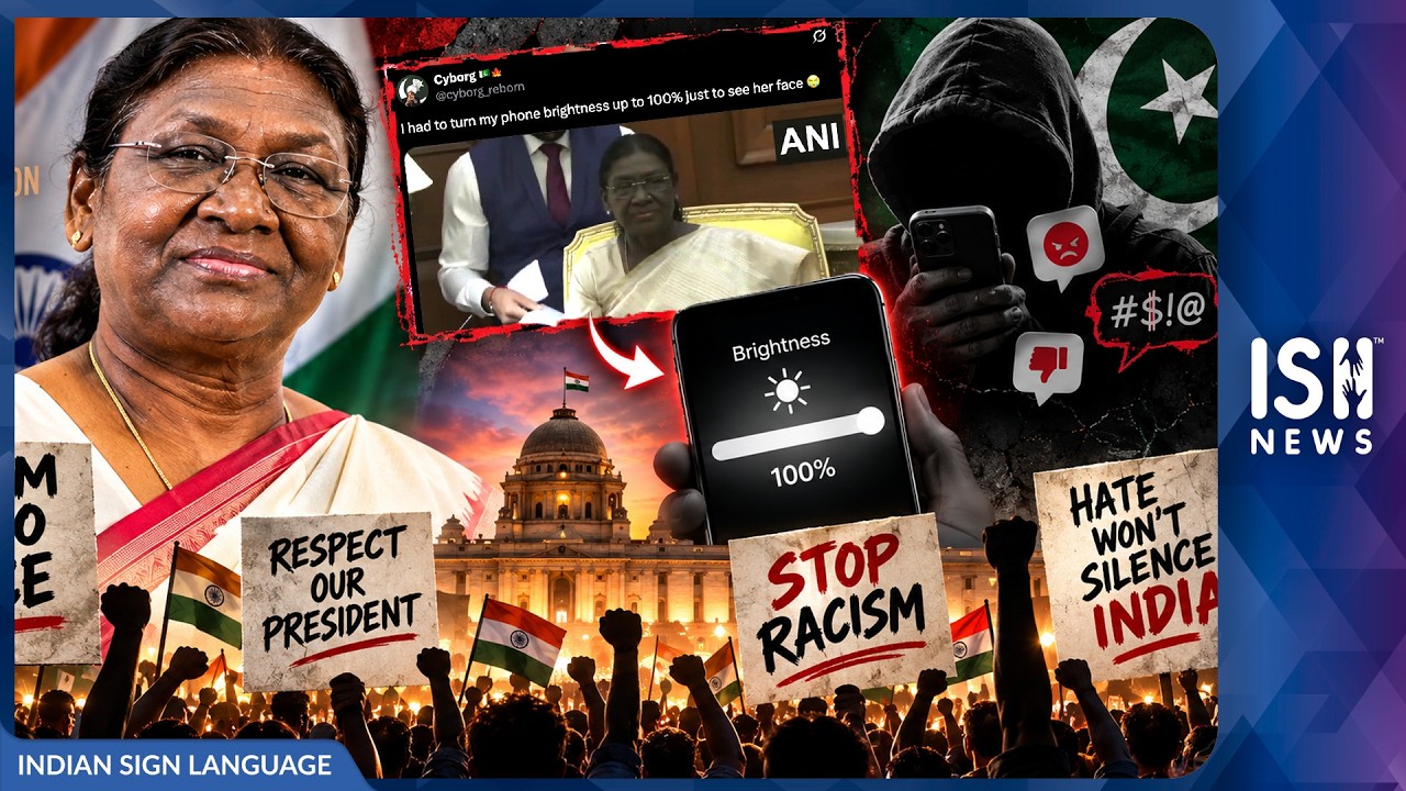 What Is the &ldquo;100% Brightness&rdquo; Comment About President Murmu by a Pakistani User? | Deaf News