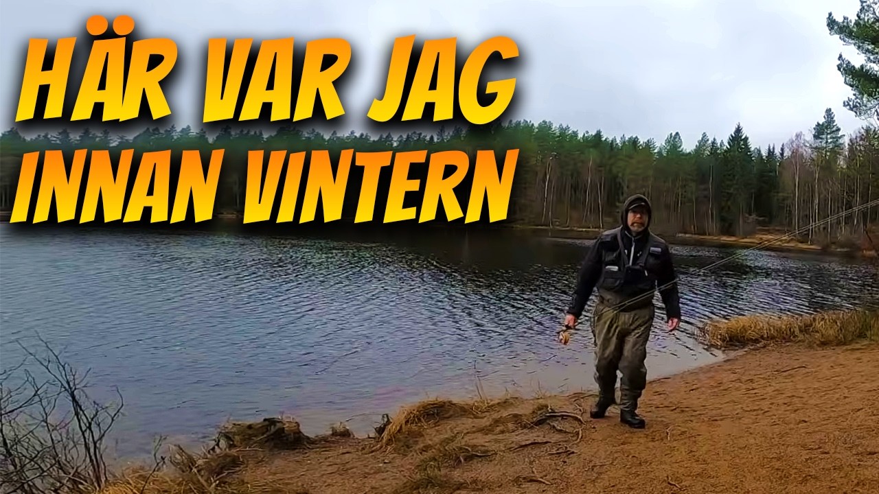 Sista Flugfisket i Sänksjön Innan Julafton | Fiskelycka