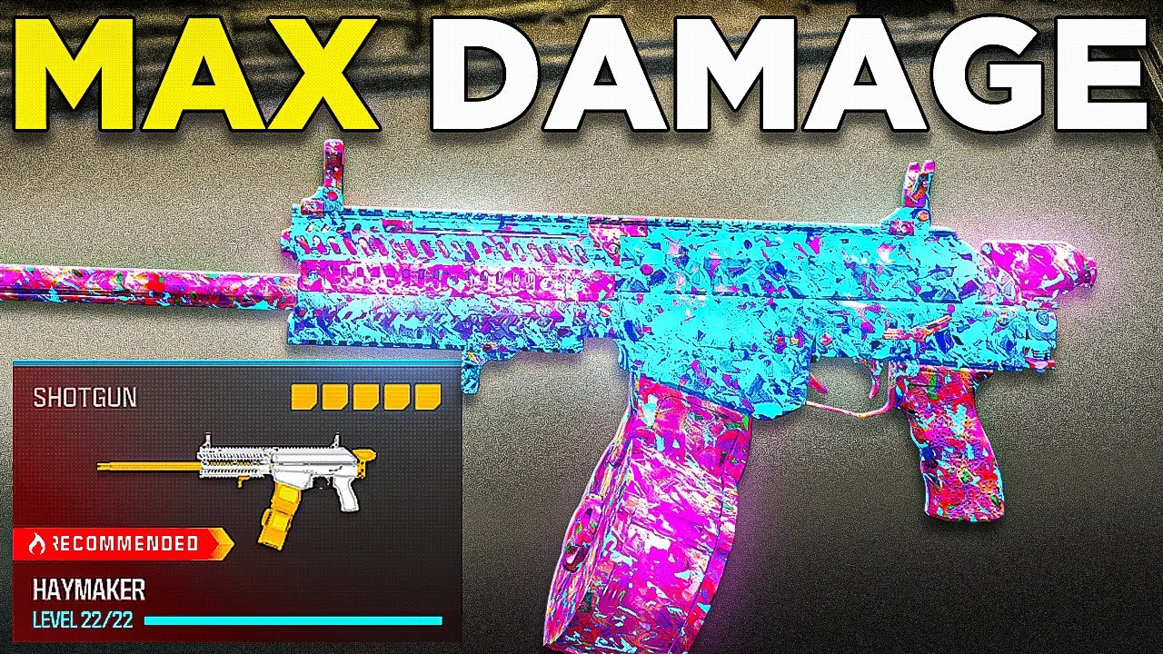 the *1 SHOT* HAYMAKER CLASS is BROKEN in MW3! (Best HAYMAKER Class Setup) - Modern Warfare 3