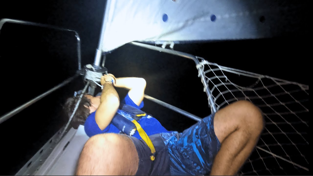 GALERE : Le GENOIS se BLOQUE en pleine nuit ( VOILIER CORAILLE )