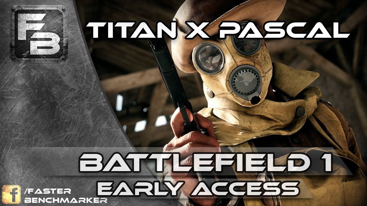 BATTLEFIELD 1 | SOBRANDO FPS | TITAN X PASCAL | 4K | FULLHD