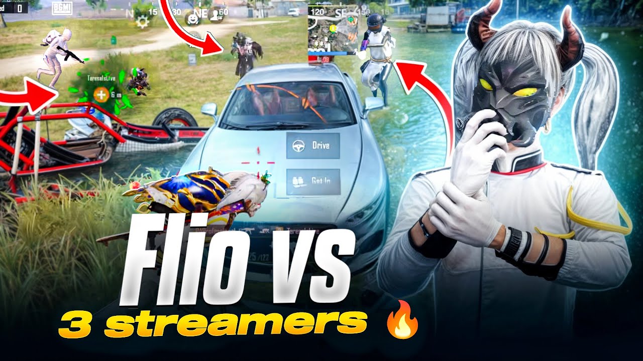 3 YouTubers Called me H@CKER & Reported Me 🔥Flio vs Streamers | BGMI