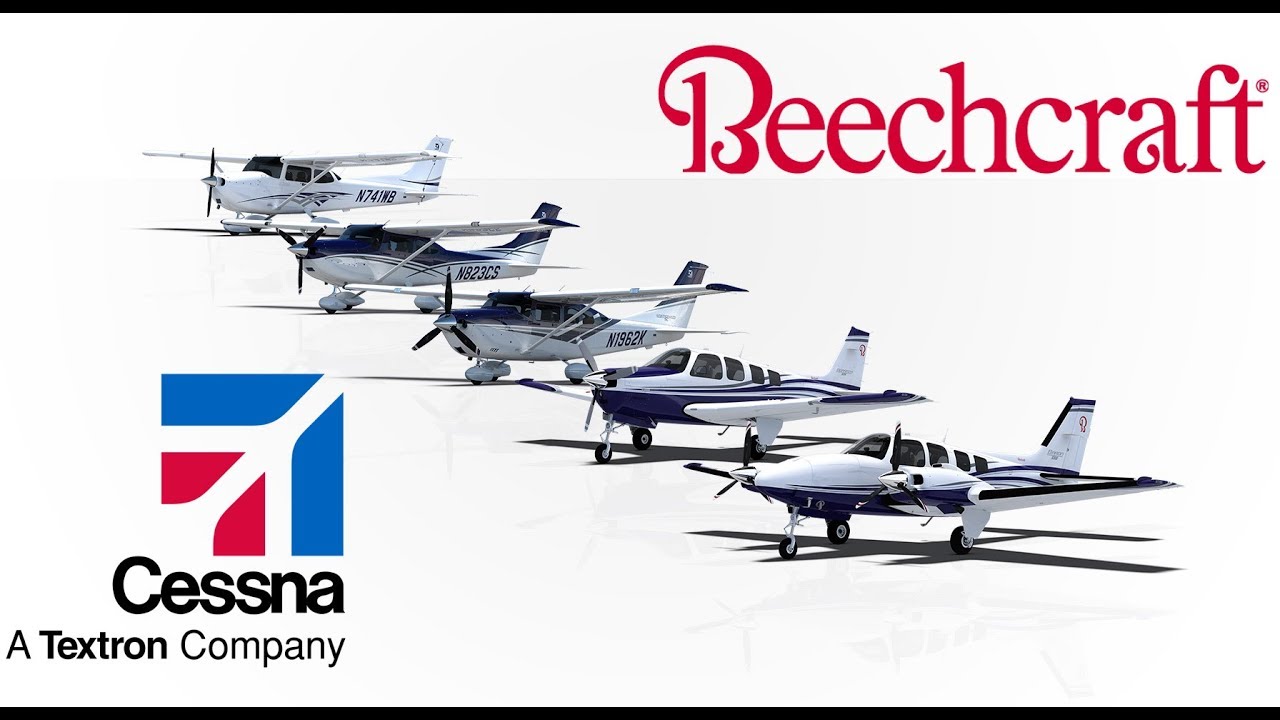 Cessna y Beechcraft: Conoce toda la línea de aviones de pistón y el Turbohélice Grand Caravan