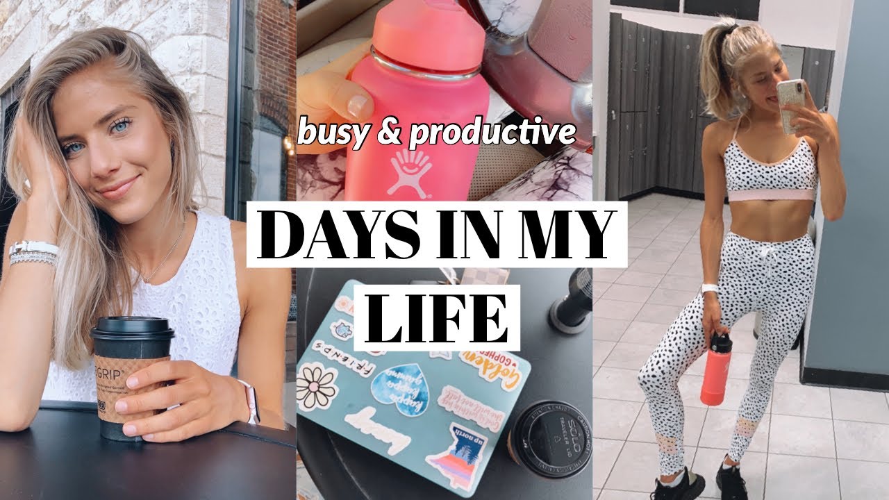 PRODUCTIVE VLOG: organizing my closet, thrifting, working out & more!!