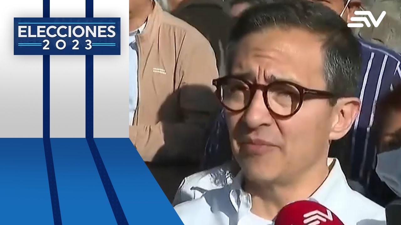 Candidatos a la Alcald&iacute;a de Quito ya ejercieron su voto | Elecciones 2023 | Ecuavisa