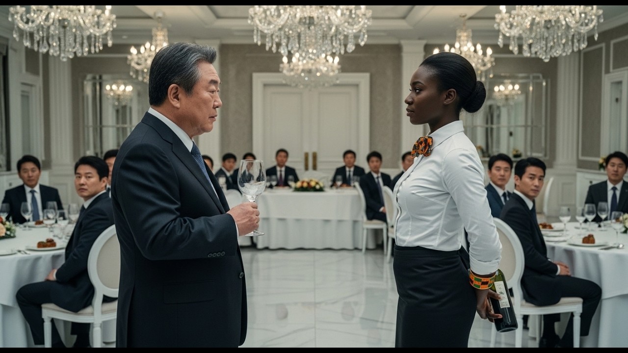 African Waitress Is Fired by a Korean Billionaire… Days Later He Begs Her to Return