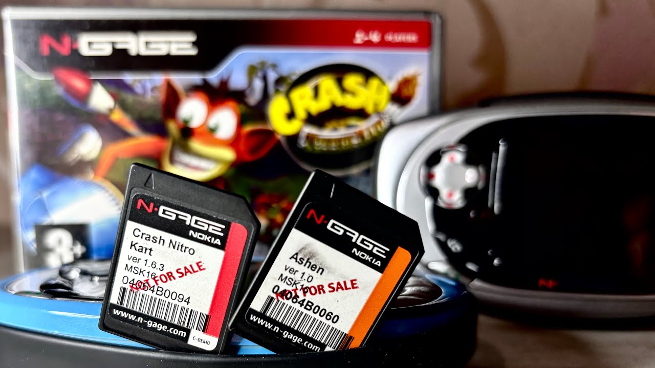 N-Gage Crash Nitro Cart Alpha G1.5 vs Retail & Ashen G2.0 vs Retail 