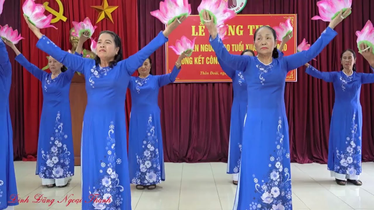 Văn nghệ chào mừng - Lễ mừng thọ - Hội người cao tuổi thôn Đoài xã Kim Nỗ, Đông Anh, Hà Nội  2023