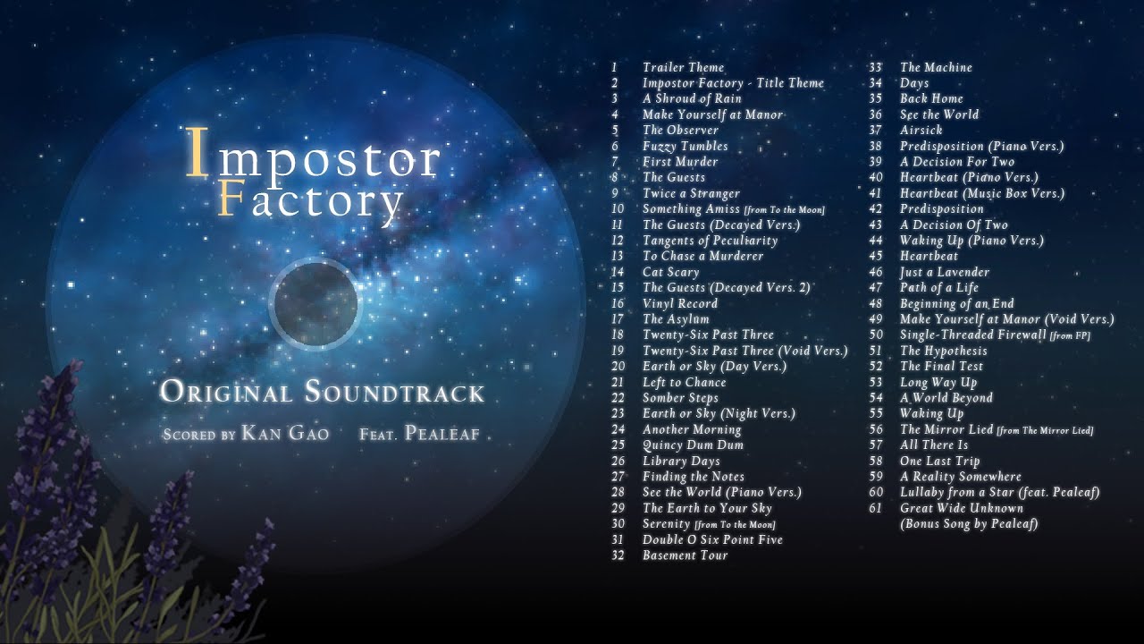 Impostor Factory Full OST