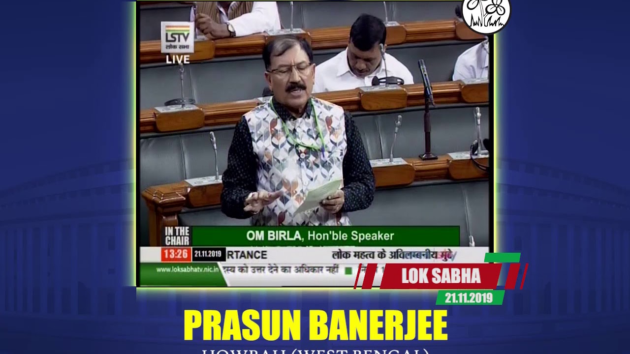 Prasun Banerjee speaks about need for railway underpass in his constituency