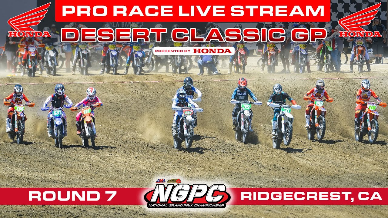 Round 7 NGPC Series - Ridgecrest Pro Race Livestream