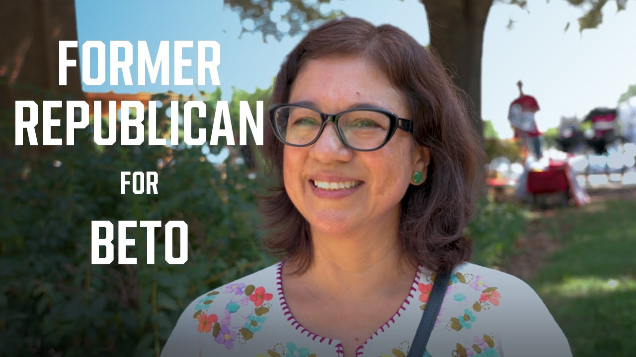 “I was a Republican and I am for Beto all the way.” | Beto for Texas