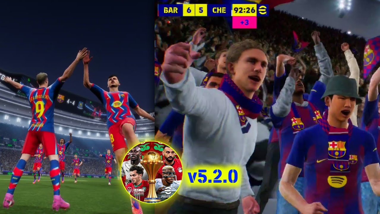 eFootball 2025 v5.2.0: новые анимации голов + свежие ролики