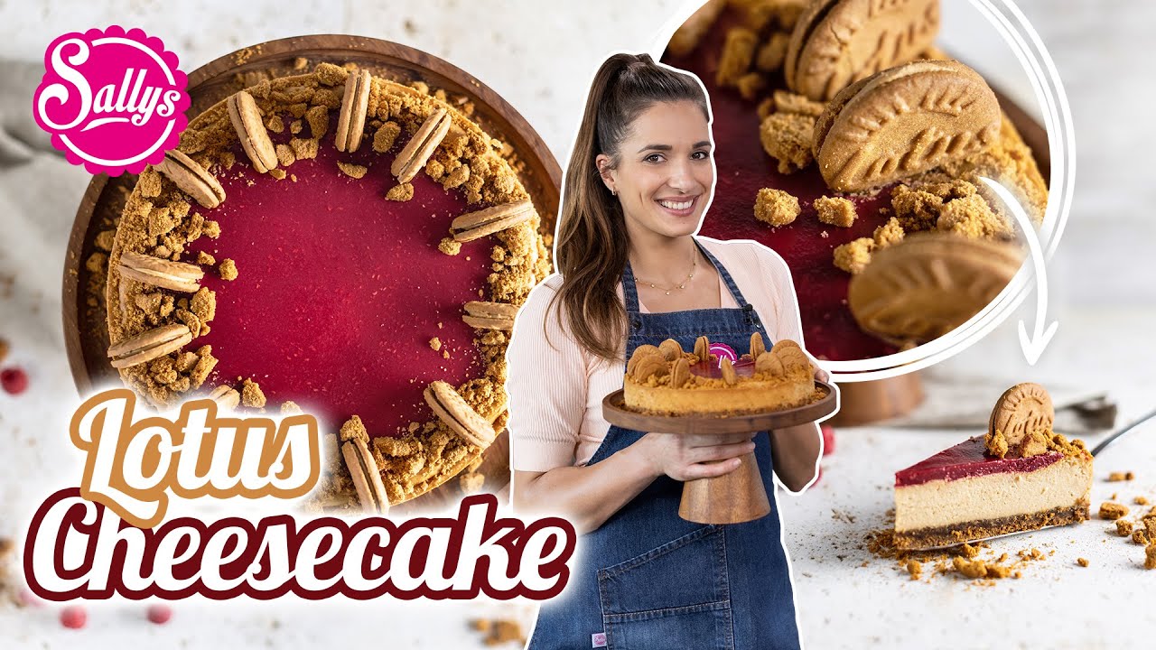Lotus Cheesecake / Biskoff Käsekuchen / Sallys Welt