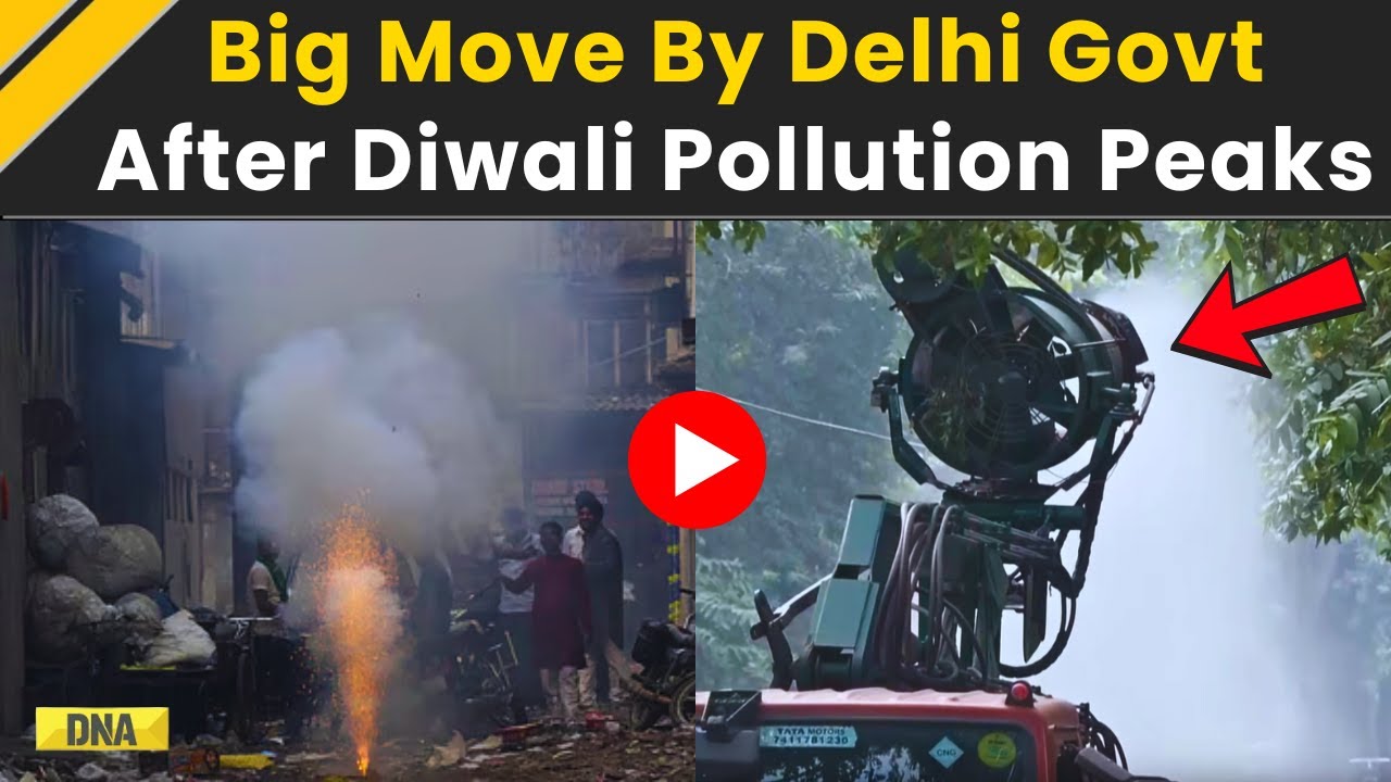 Delhi News: Delhi Government Deploys Anti-Smoke Guns To Fight Rising Post-Diwali Air Pollution