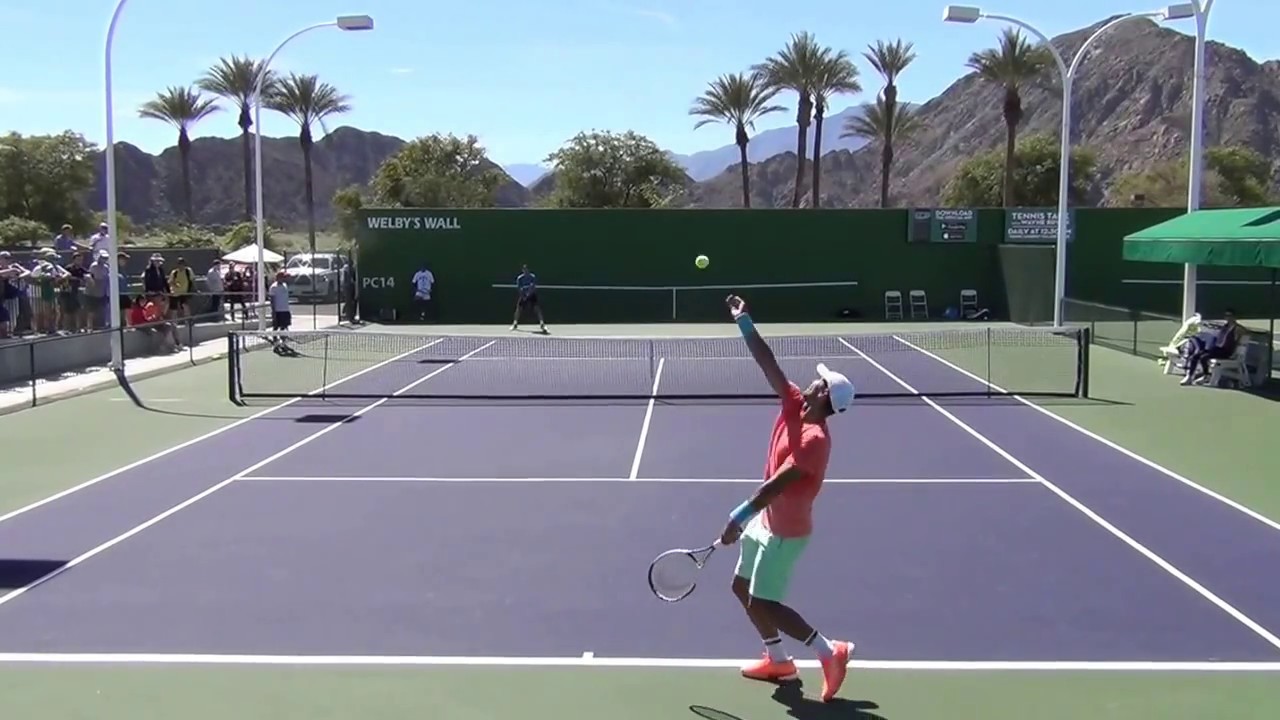 Fernando Verdasco 2017 BNP Paribas Open Practice Match 1080 HD