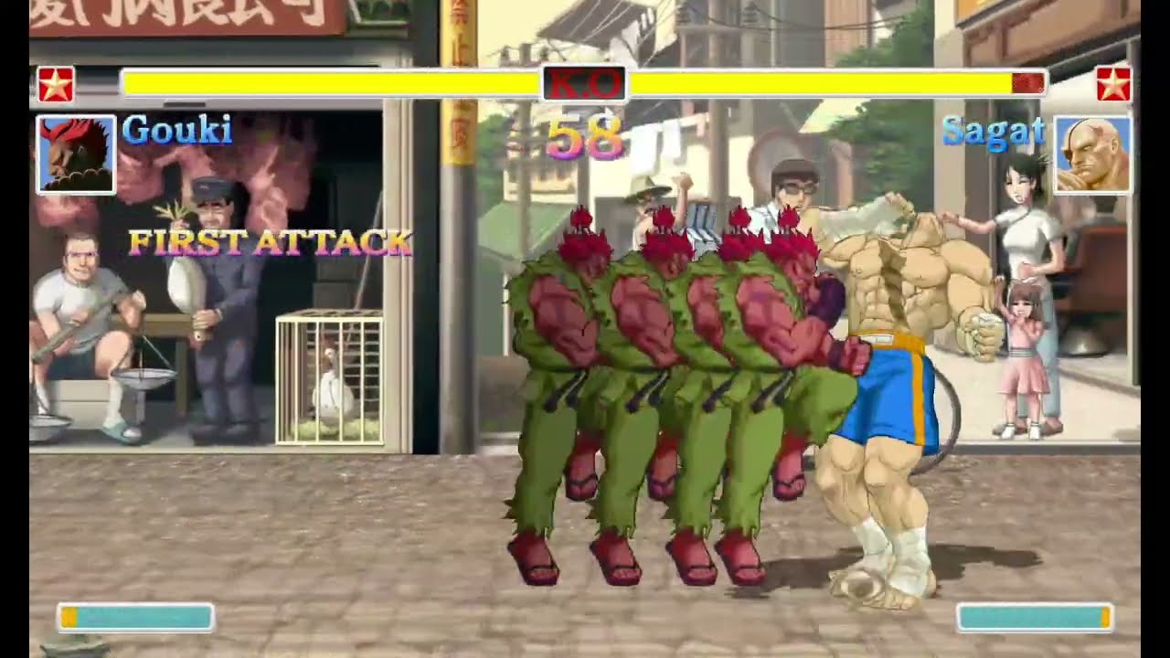 【STREET FIGHTER】CPU vs CPU