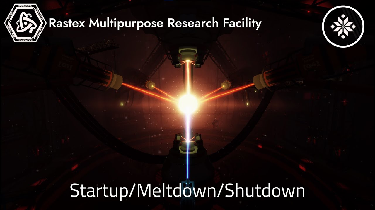 Rastex Multipurpose Research Facility Startup/Meltdown/Shutdown | Roblox