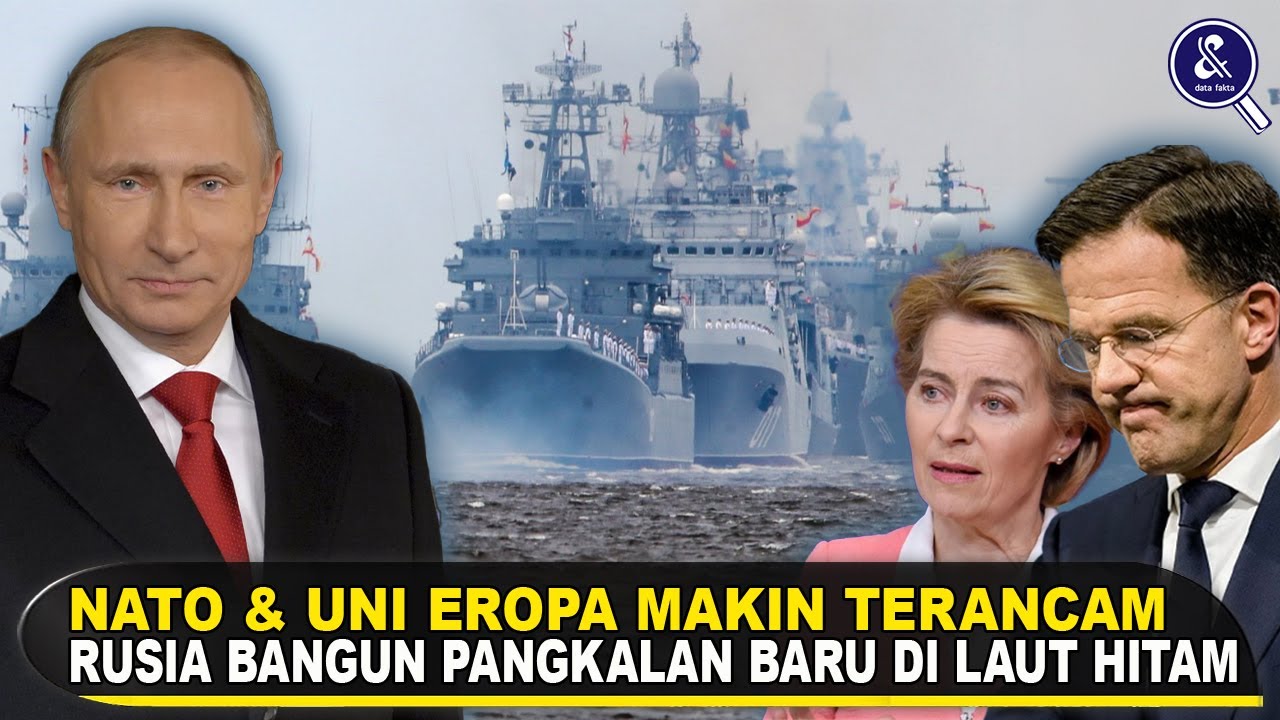 PERANG TERBUKA NATO VS RUSIA DI LAUT HITAM! Bagaimana Pangkalan Angkatan Laut Baru Rusia Ancam NATO?