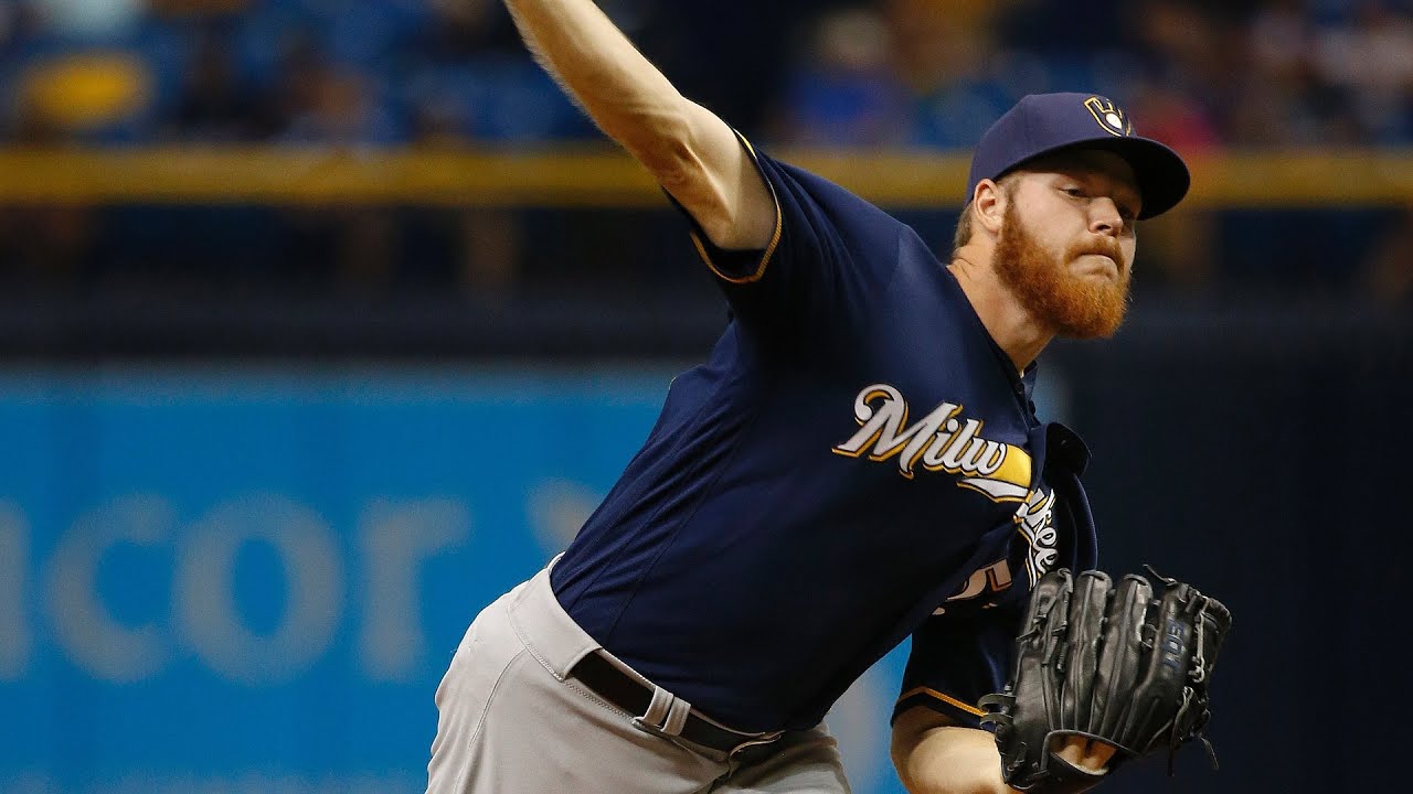 Woodruff Wins in MLB Debut - Brewers rookie pitcher Brandon Woodruff notched his fi