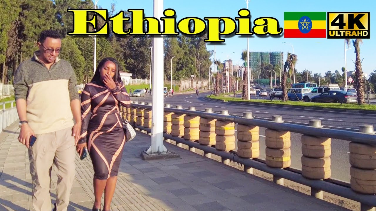 አዲሱ ለማመን የሚከብድ ውበት ያለው የቀበና መንገድ Addis Ababa Walking Tour 🇪🇹 [4K] Tourist attractiveness Kebena