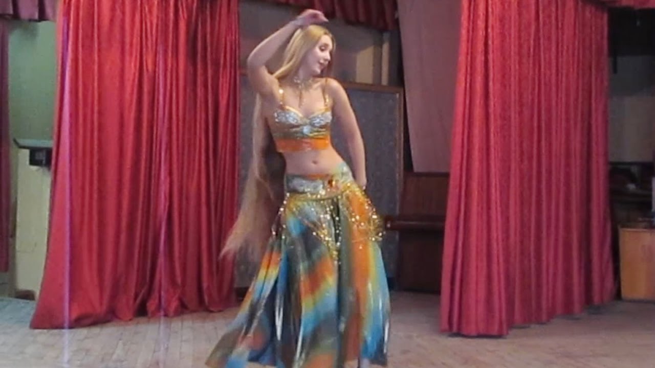 Milena Knyazheskaya (Милена Княжеская) - Drum Solo Belly Dance In Odessa [2016]