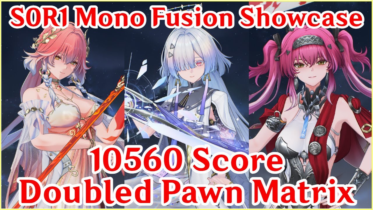 S0R1 MORNYE MONO FUSION ROTATION GUIDE! Doubled Pawn Matrix 10560 Score | Wuthering Waves 3.0
