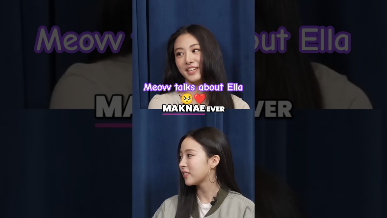 Ella ❤️ being the best Maknae? Meovv talks with Eric #ella #gawon #meovv #handsup #kdramareality