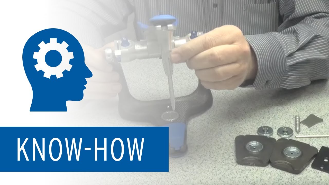 Splitex - Mounting of Splitex Plate Set into Artex C articulators