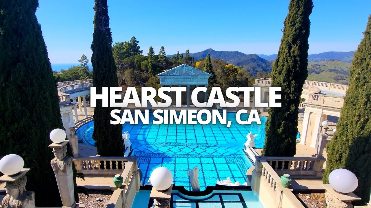 Exploring Hearst Castle in San Simeon, California USA Walking Tour #hearstcastle #sansimeon #hearst