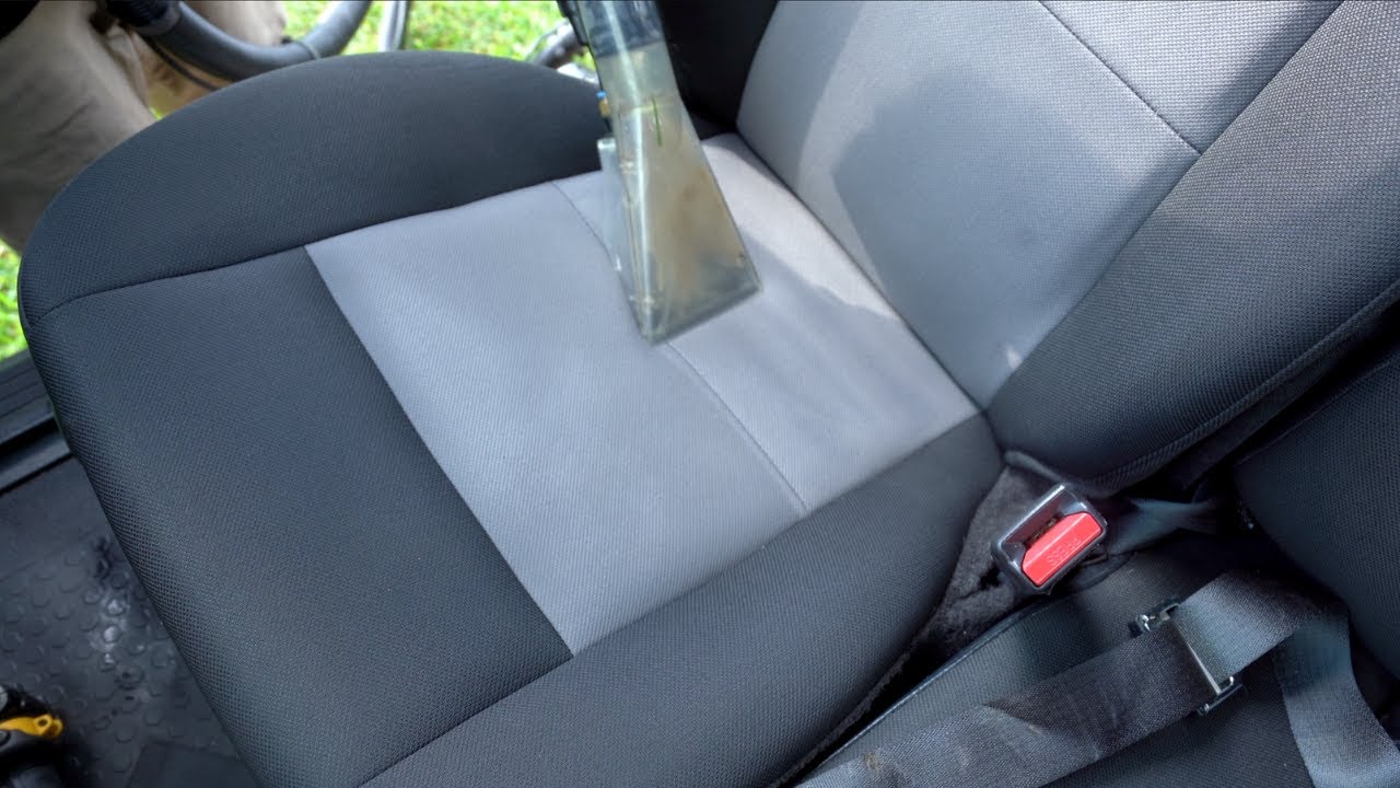 Thorough Car Seat Cleaning and Shampoo After 5 Owners - Interior Car Cleaning