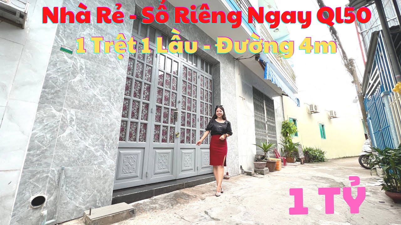 Bán Nhà Giá Rẻ Ngay Hương Lộ 11 -Đường Xe Hơi- Gần Bến Xe Hưng Long Bình Chánh |Thuý Kiều Nhà Giá Rẻ