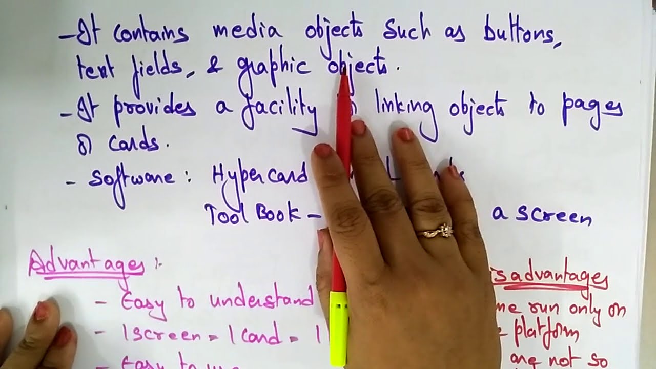Multimedia Authoring tools | Part-1/2 | CG | Computer Graphics | Lec-59 | Bhanu Priya