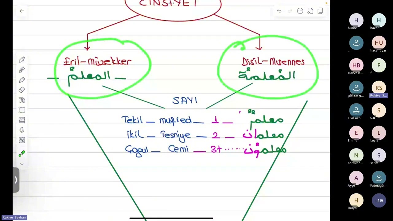 Sıfır Seviye İsim ve Sıfatlarda Sayı -Adet Konusu (11.Ders) #nasb #kuran ##arapça
