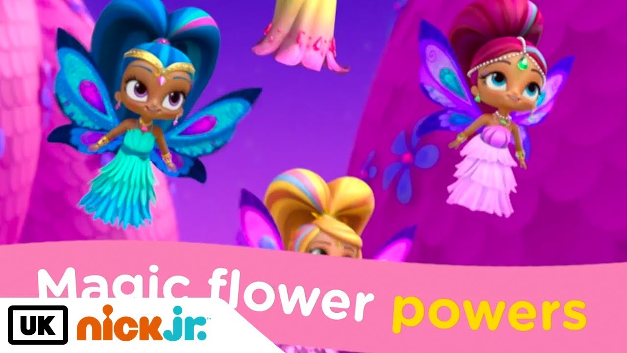 Shimmer and Shine | Sing Along: Flower Power  | Nick Jr. UK