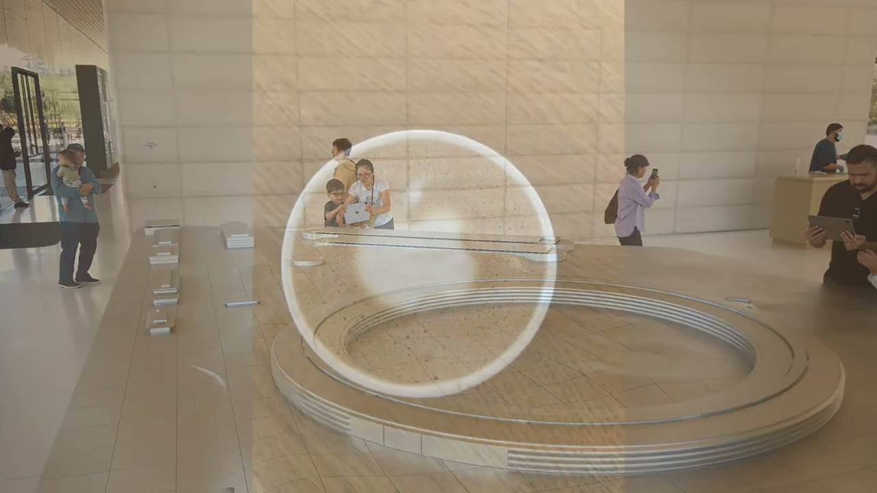 Apple Park Visitor Center, Apple Cafe and Store at Cupertino