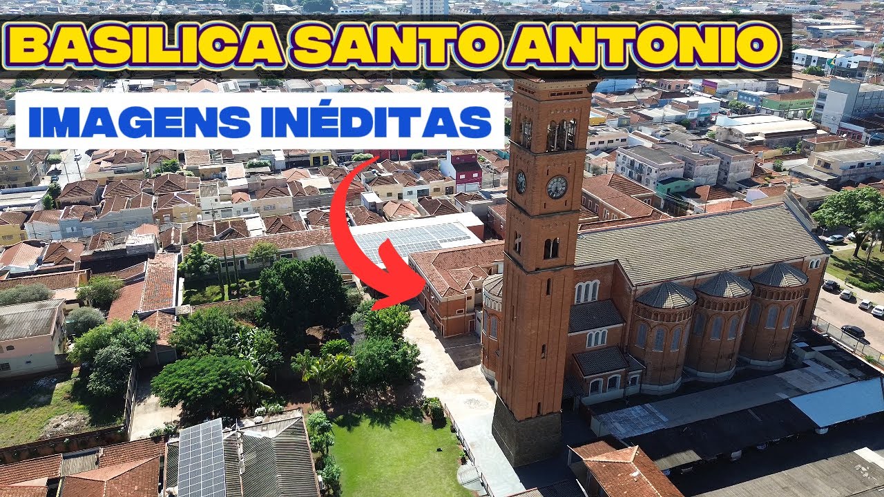 Igreja Santo Antônio Imagens aéreas - Ribeirão Preto- SP