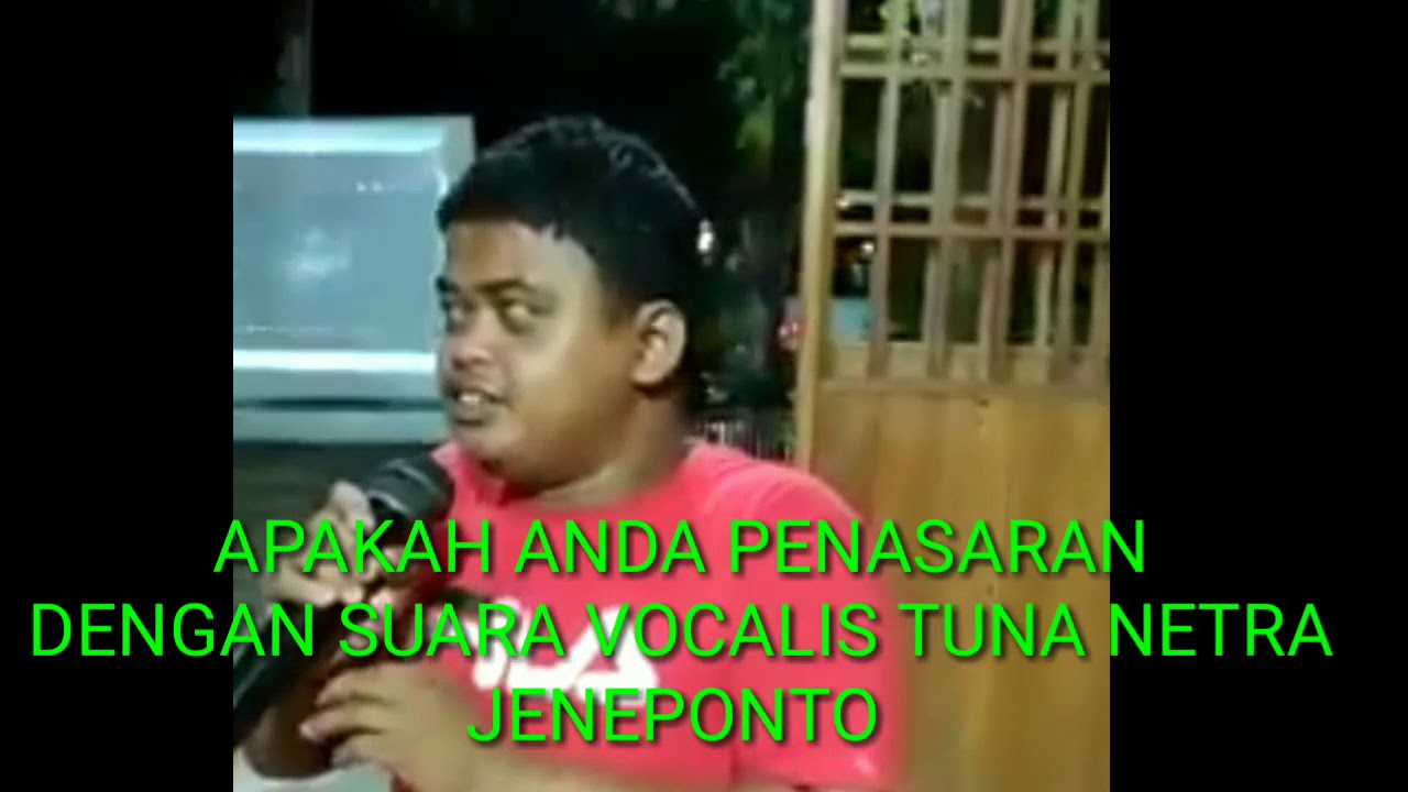 JUFRI PENYANYI ASAL JENEPONTO SUL-SEL