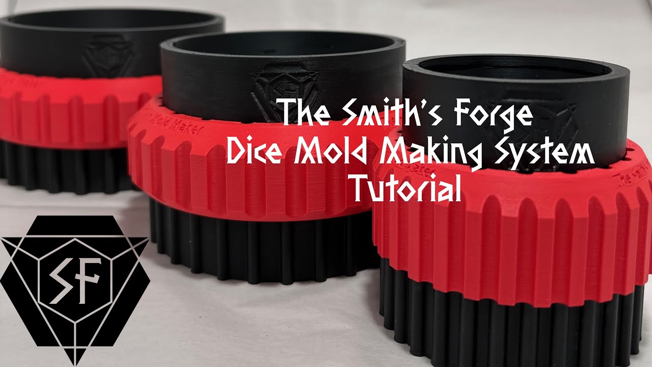 How to make silicone molds using The Smith's Forge Dice Mold Making System | Vol.1