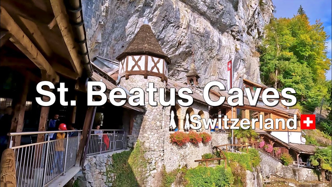 스위스 여행 | 성 베아투스 동굴 St.Beatus Caves | 툰 호수 | 인터라켄 | 4K