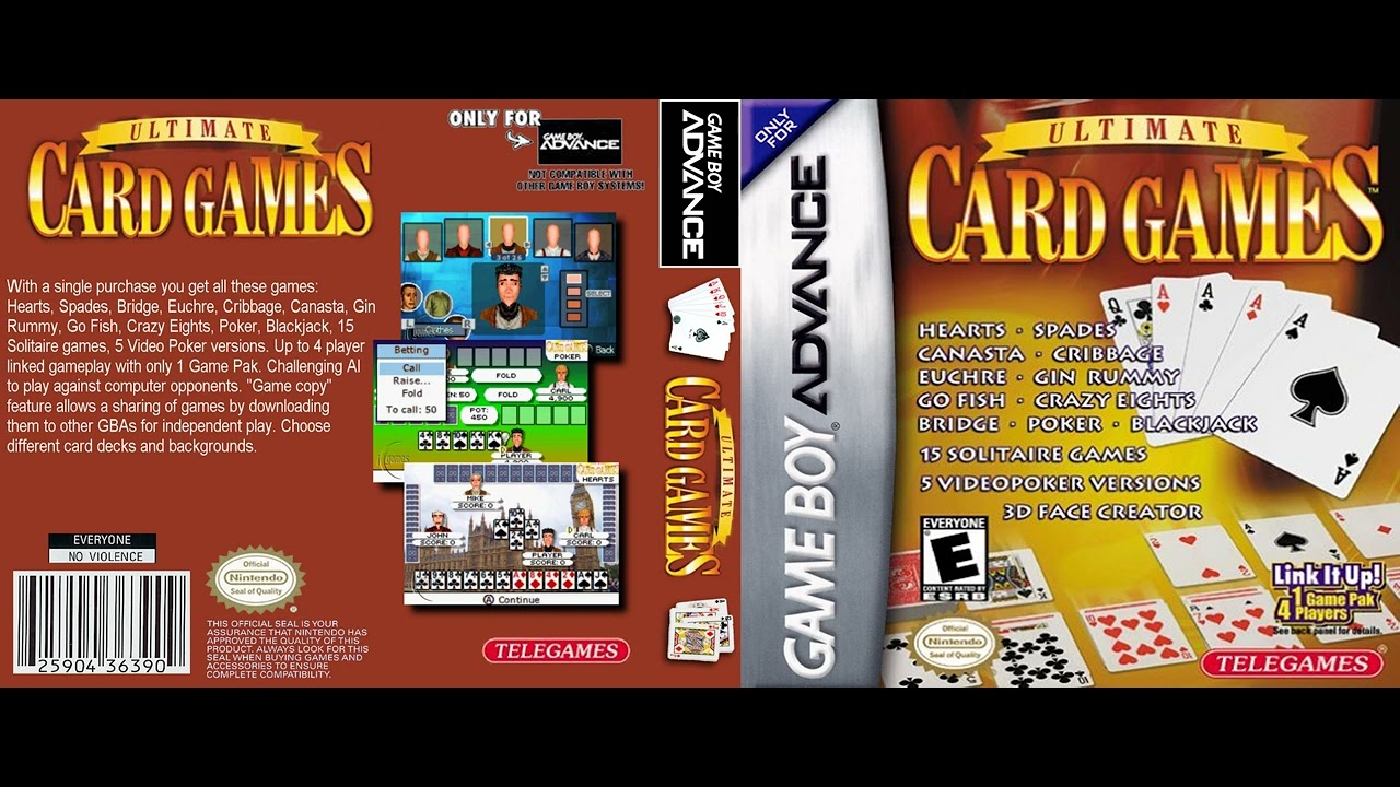 8 - Dolphin Play | Ultimate Card Games GBA OST