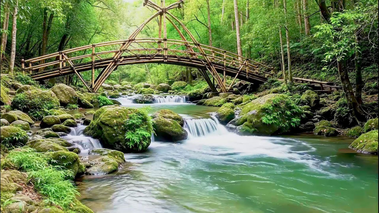 Peaceful River Sound for Deep Sleep | Natural Therapy for Better Wellness and Health