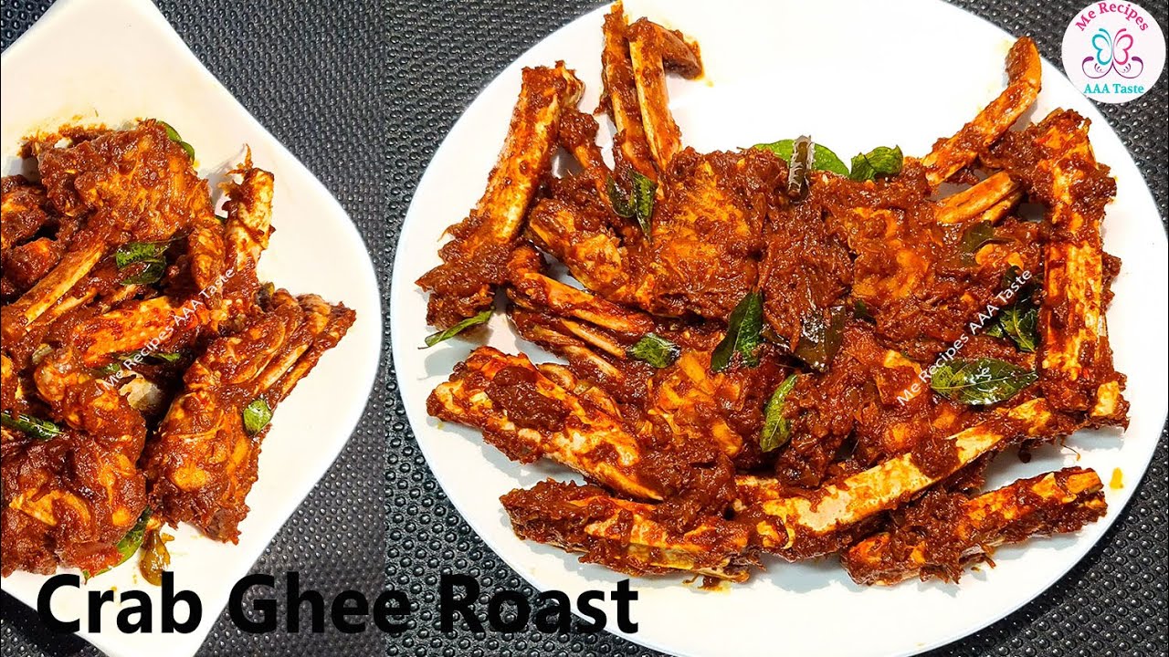 Crab Ghee Roast | Seafood | Crab Ghee Roast Mangalore style | Spicy Crab Ghee Roast