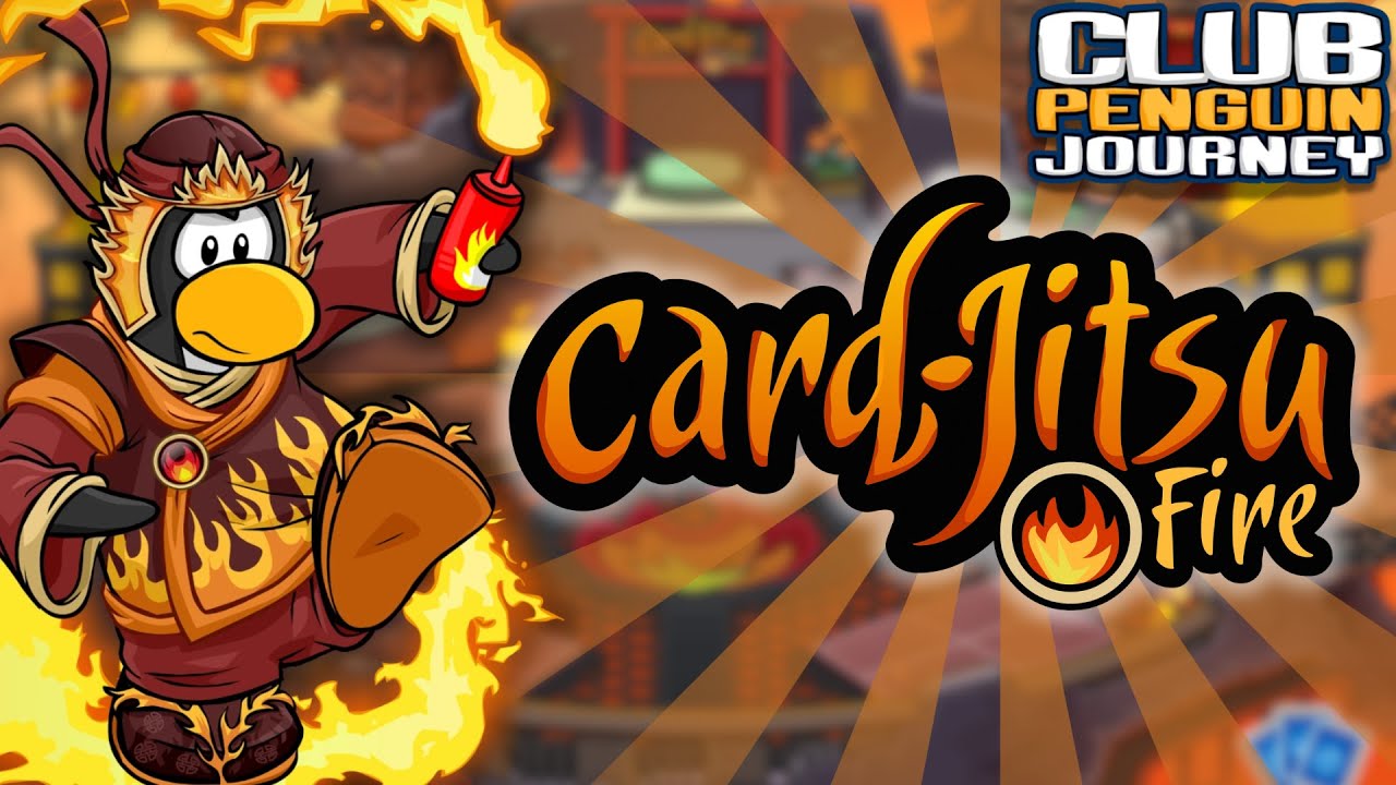 Club Penguin Journey | Card-Jitsu Fire Party! 🔥