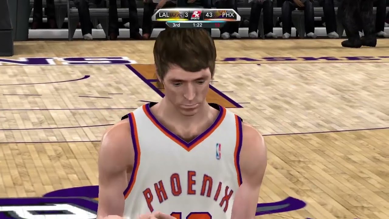 PC NBA 2K10 Lakers Vs Suns