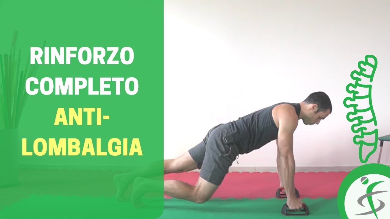 Questo ALLENAMENTO di RINFORZO può aiutare il tuo DOLORE LOMBARE