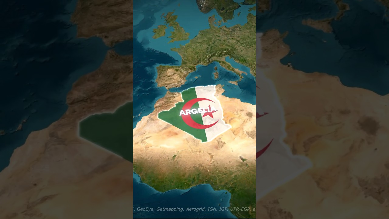 1 d&iacute;a 1 pa&iacute;s durante 195 d&iacute;as, d&iacute;a 4 Argelia #argelia